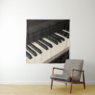 Cool Piano Design Tapestry