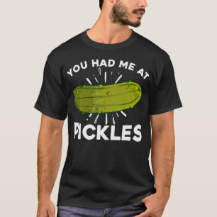 Cool Pickle Art For Men Women Kids Cucumber Pickle T-Shirt