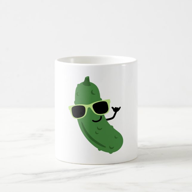 Cool Pickle Coffee Mug (Center)