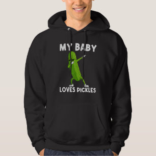 Cool Pickle For Men Women Big Dill Cucumber Vegeta Hoodie