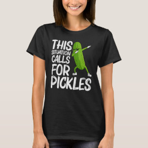 Cool Pickle For Men Women Big Dill Cucumber Vegeta T-Shirt