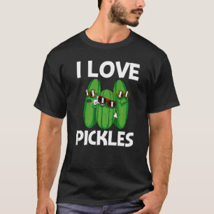 Cool Pickle For Men Women Pickle Food Cucumber T-Shirt