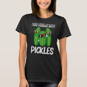 Cool Pickle For Men Women Pickle Food Cucumber T-Shirt