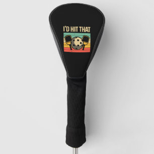 Cool Pickleball Design For Men Women Sport Golf Head Cover
