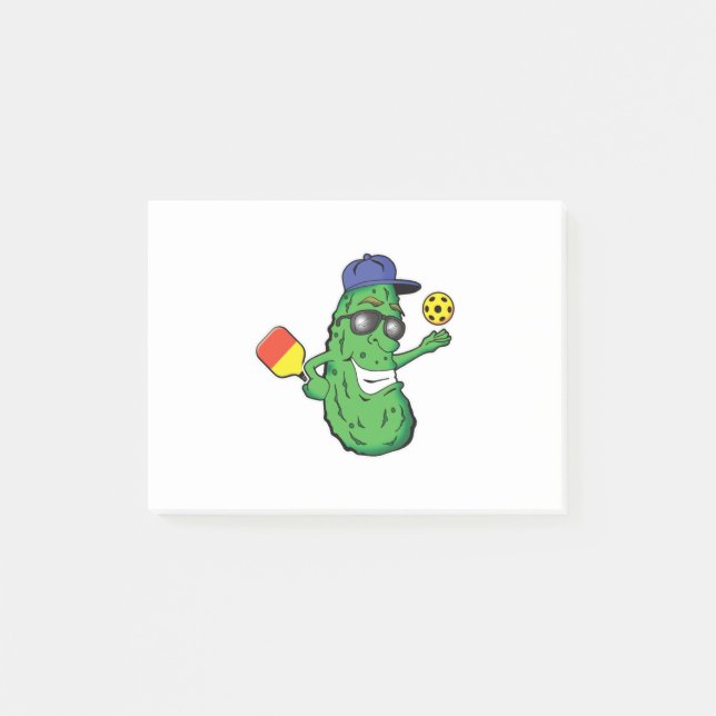 Cool Pickleball Logo Post-it Notes (Front)