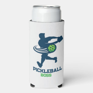 Cool pickleball paddle personalized pickleball pad seltzer can cooler