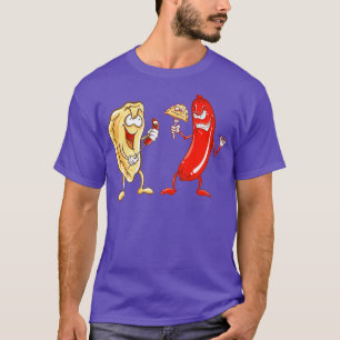 Cool Pierogi And Kielbasa Polish Food Funny T-Shirt