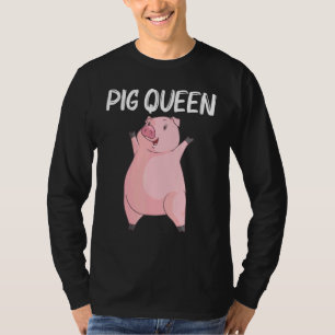 Cool Pig For Women Mom Swine Boar Piggy Farm Anima T-Shirt