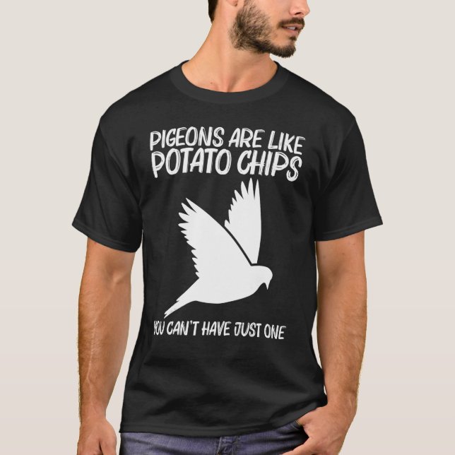 Cool Pigeon For Men Women Rock Dove Bird Pet   T-Shirt (Front)