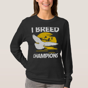 Cool Pigeon Racing For Men Women Homing Pigeon Rac T-Shirt