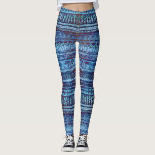 Cool Pineapple Tribal Pattern Leggings