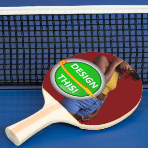 COOL! Ping Pong Paddle - Full Print 2 side -Custom