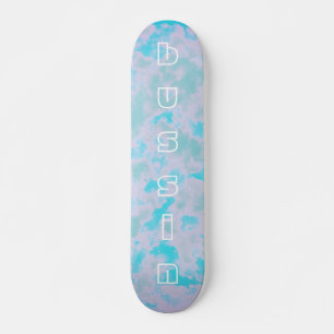 Cool Pink Clouds Bussin Skateboard pour débutants