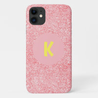 Cool Pink Girls Crystal Sparkle Personalized