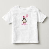 Cool Pink Winter Penguin