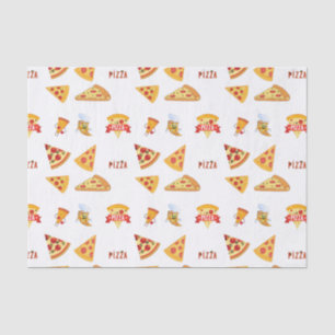 Cool Pizza Slices Pizza Lovers Tissue Paper