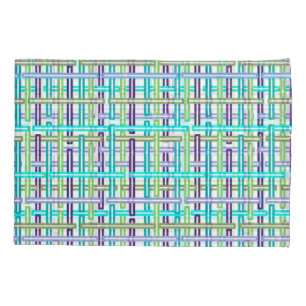 Cool Plaid Pillowcase