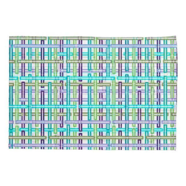 Cool Plaid Pillowcase (Back)