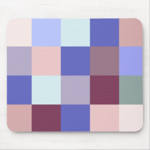 Cool Plaid Style Pattern, Lovely Colours Mouse Pad