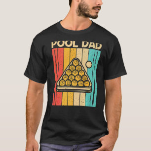 Cool Pool For Mom Mama Snooker Billiards 8 Ball Po T-Shirt