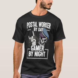 Cool Postman Saying Postman I Gaming Console Zocke T-Shirt