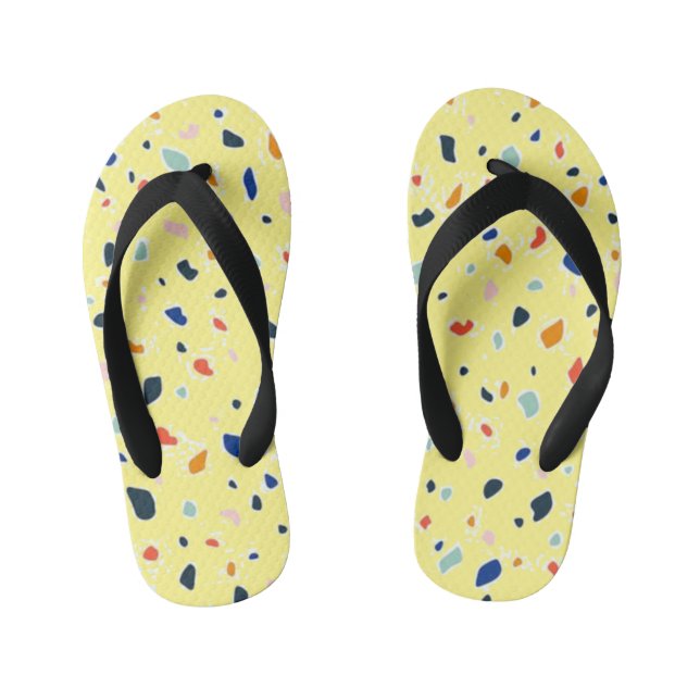Cool Print slippers, artistic Kid's Flip Flops (Footbed)