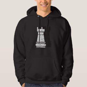 Cool Professional Chess Master Chess Piece Rook Gr Hoodie
