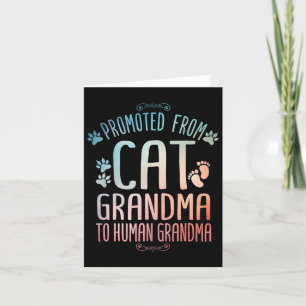 Cool Promoted To Grandma For Mom New Grandmother C Card