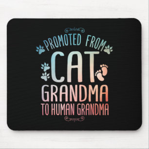 Cool Promoted To Grandma For Mom New Grandmother C Mouse Pad