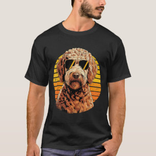 Cool proud doodle men women vintage dog lovers T-Shirt