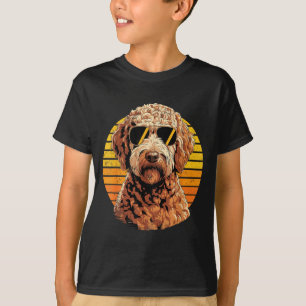 Cool proud doodle men women vintage dog lovers  T-Shirt