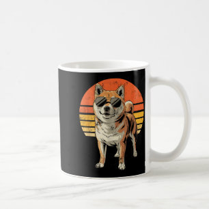 Cool Proud Shiba Inu Men Women Vintage Dog Owners  Coffee Mug