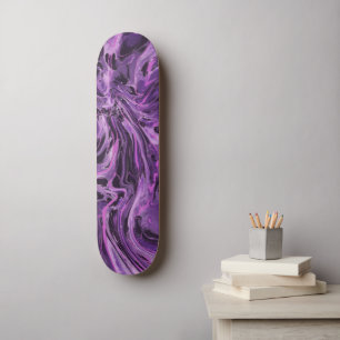 Cool Psychedelic Motif Skateboard
