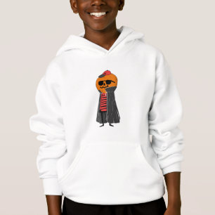 Cool Pumpkin Character Halloween Hoodie