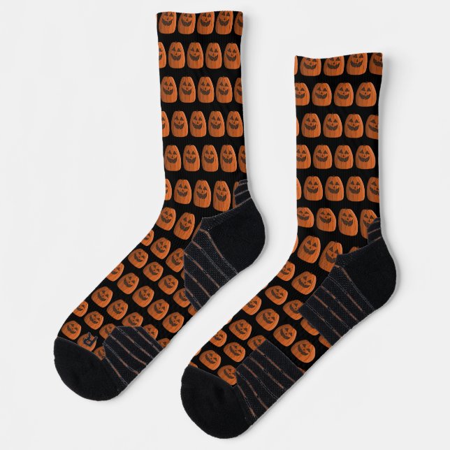 Cool Pumpkin Socks (Left)