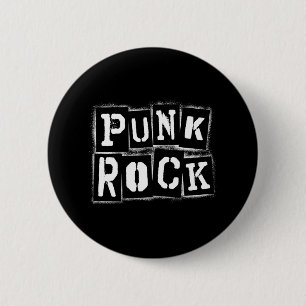 Cool Punk Rock Punkrock Hardrock Music Rockn Roll 2 Inch Round Button