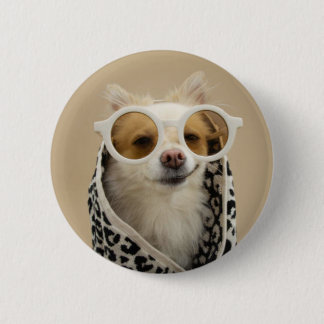cool puppy 2 inch round button