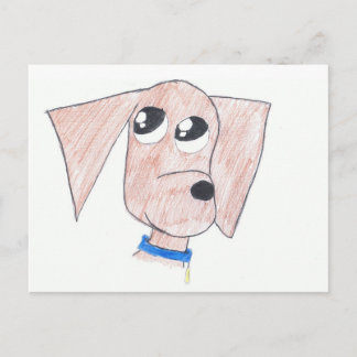 Cool Puppy Postcard