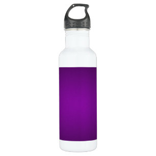 Cool Purple-Black Grainy Vignette 710 Ml Water Bottle