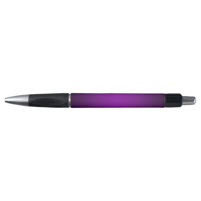 Cool Purple-Black Grainy Vignette Pen (Front)