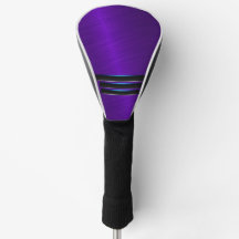 Cool Purple Golf Head Cover