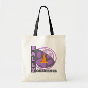 Cool Purple Rally Obedience Tote Bag