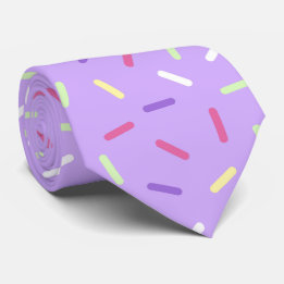 cool purple sprinkle pattern tiled  tie