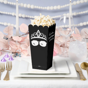 Cool Queen Tiara Princess Birthday Bridal Shower Favor Box