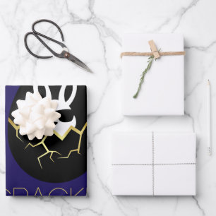 Cool Rabbit Sunglasses Funny Easter Bunny Quote  Wrapping Paper Sheet