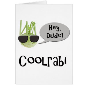 Cool rabi, kohlrabi, mauvaise blague.