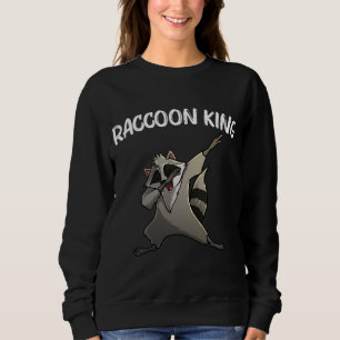 Cool Raccoon For Men Dad Trash Panda Animal Lover Sweatshirt