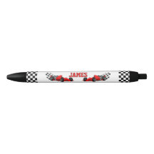 Cool Race Car Boy Custom Name Personalized Pen