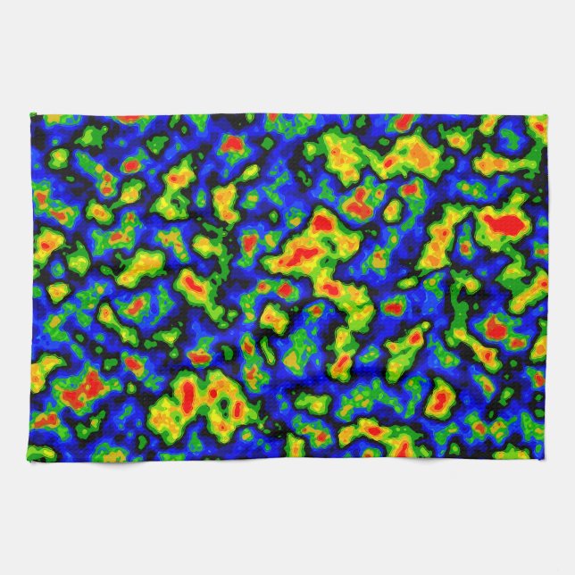 COOL Radar Image Kitchen Towel (Horizontal)