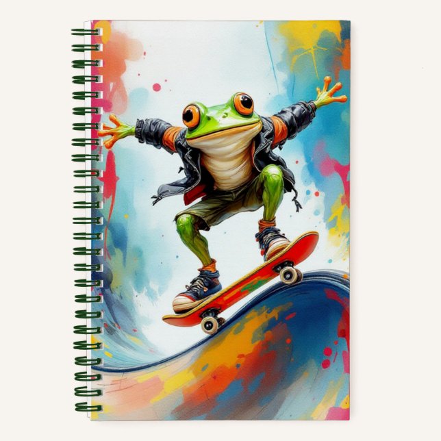 Cool Ramp, Author Natasha Us   Notebook (Front)